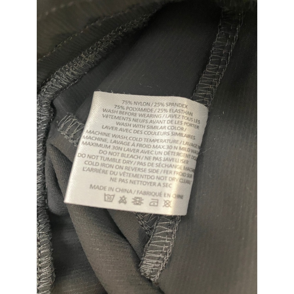 Zyia Active Peak Zipper Joggers XL Dark Charcoal Grey Athletic Pants Stretch - Picture 6 of 6